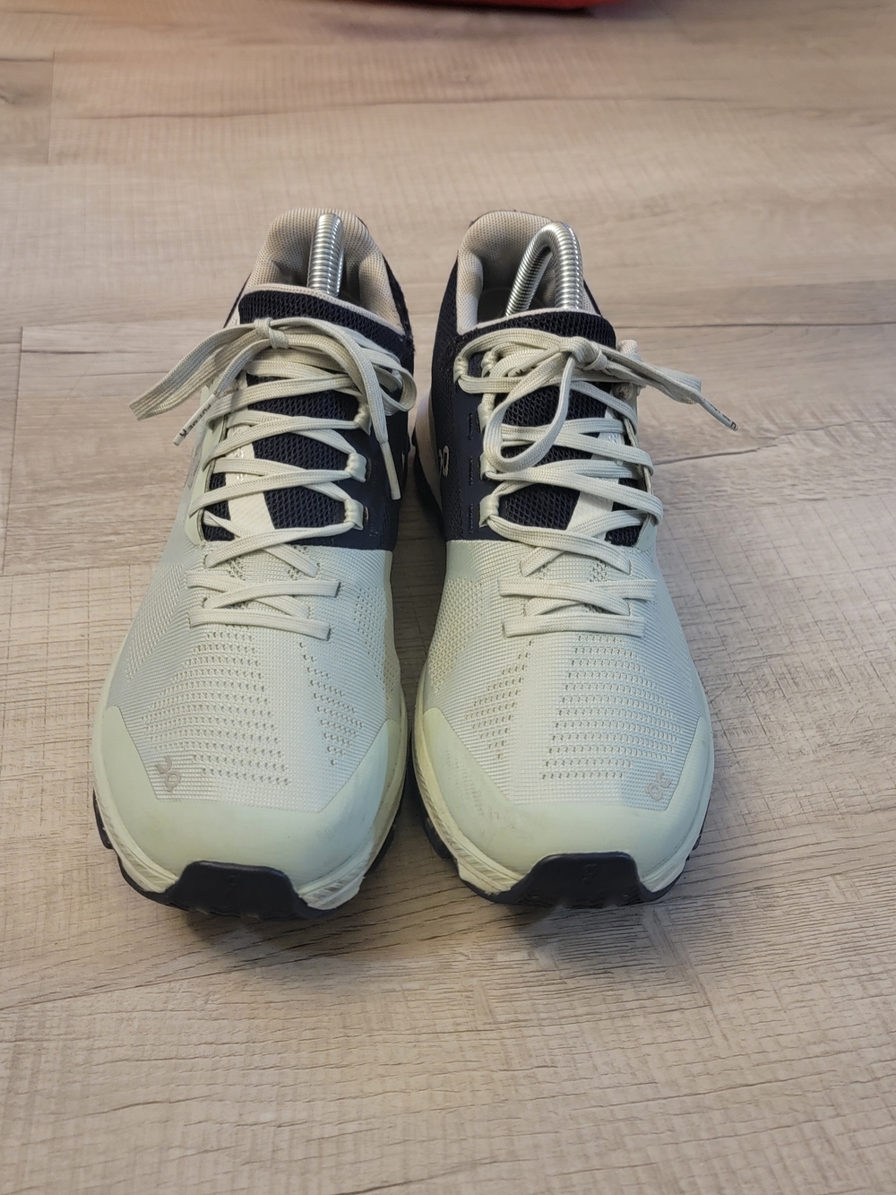 On Running Women's Sneakers in Light Green and Black